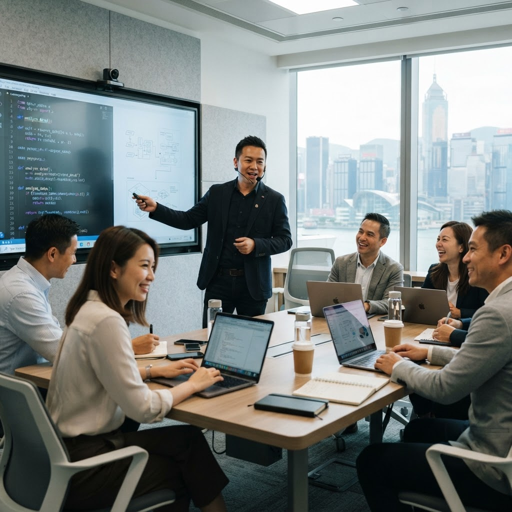 The Lab Media training workshop in Hong Kong